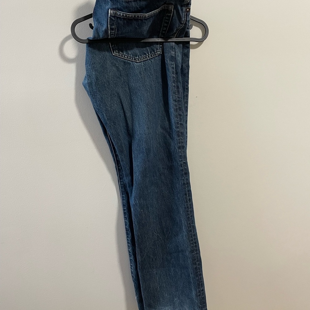 GAP Dark Wash Straight Jeans